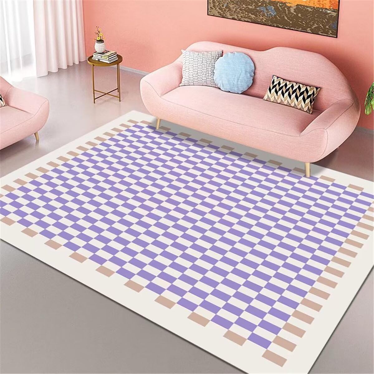 Moquette sol rectangle isolation phonique pour tapis chambre bébé