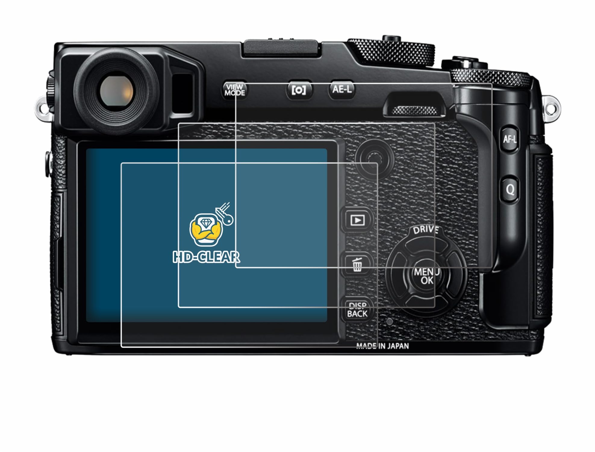 Bruni Display Schutzfolie Für Fujifilm X-T10 – Kratzfeste Klarfolie, Einfach Anzubringen