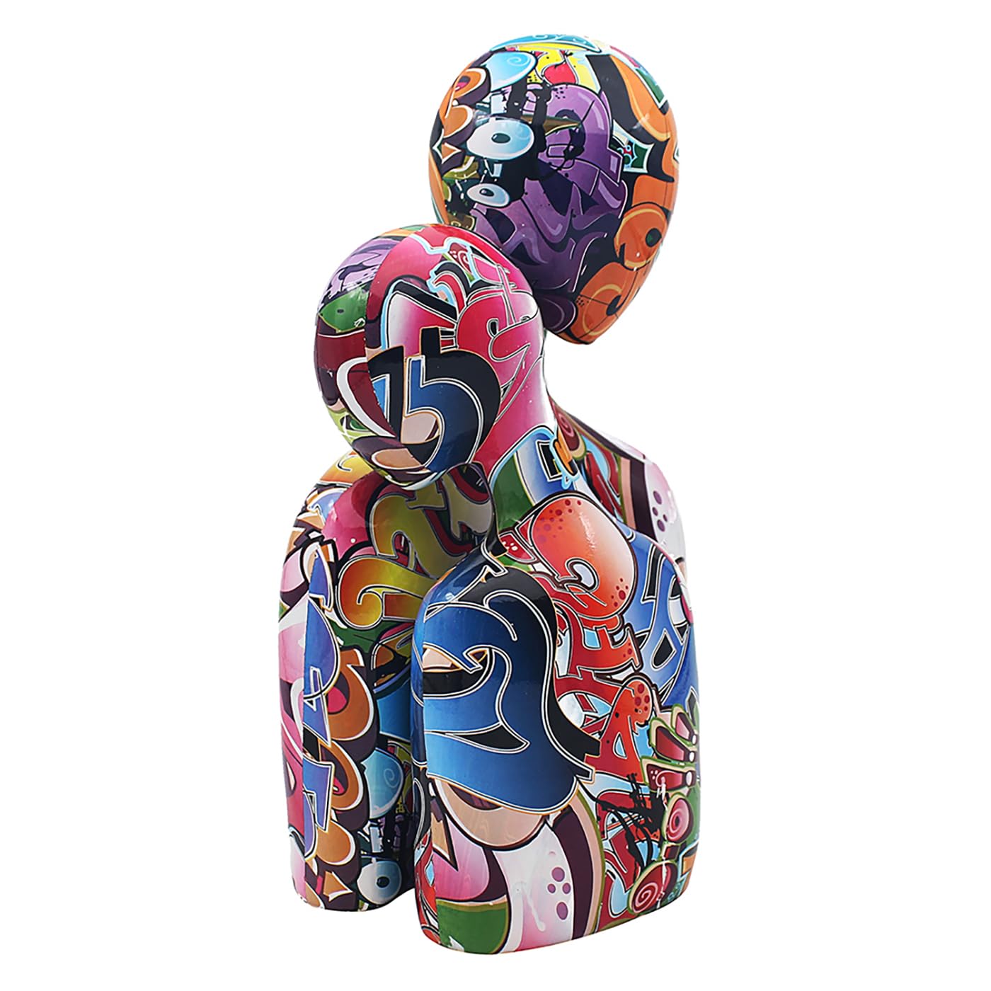 Lesser & Pavey Brits ontworpen graffiti-ornament | Huisdecoratie dierenornamenten voor alle huizen of kantoren | Decoratieve woonaccessoires voor alle soorten huizen - (Cheetah