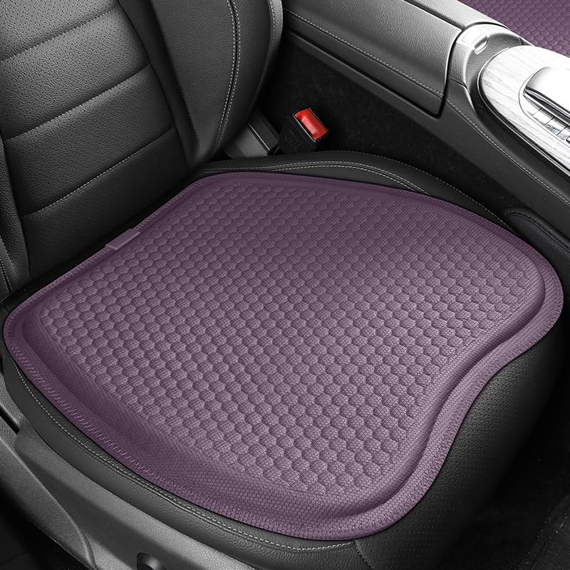 Cojines para Asientos de Coche para Genesis G70, fundas de gel transpirable moradas