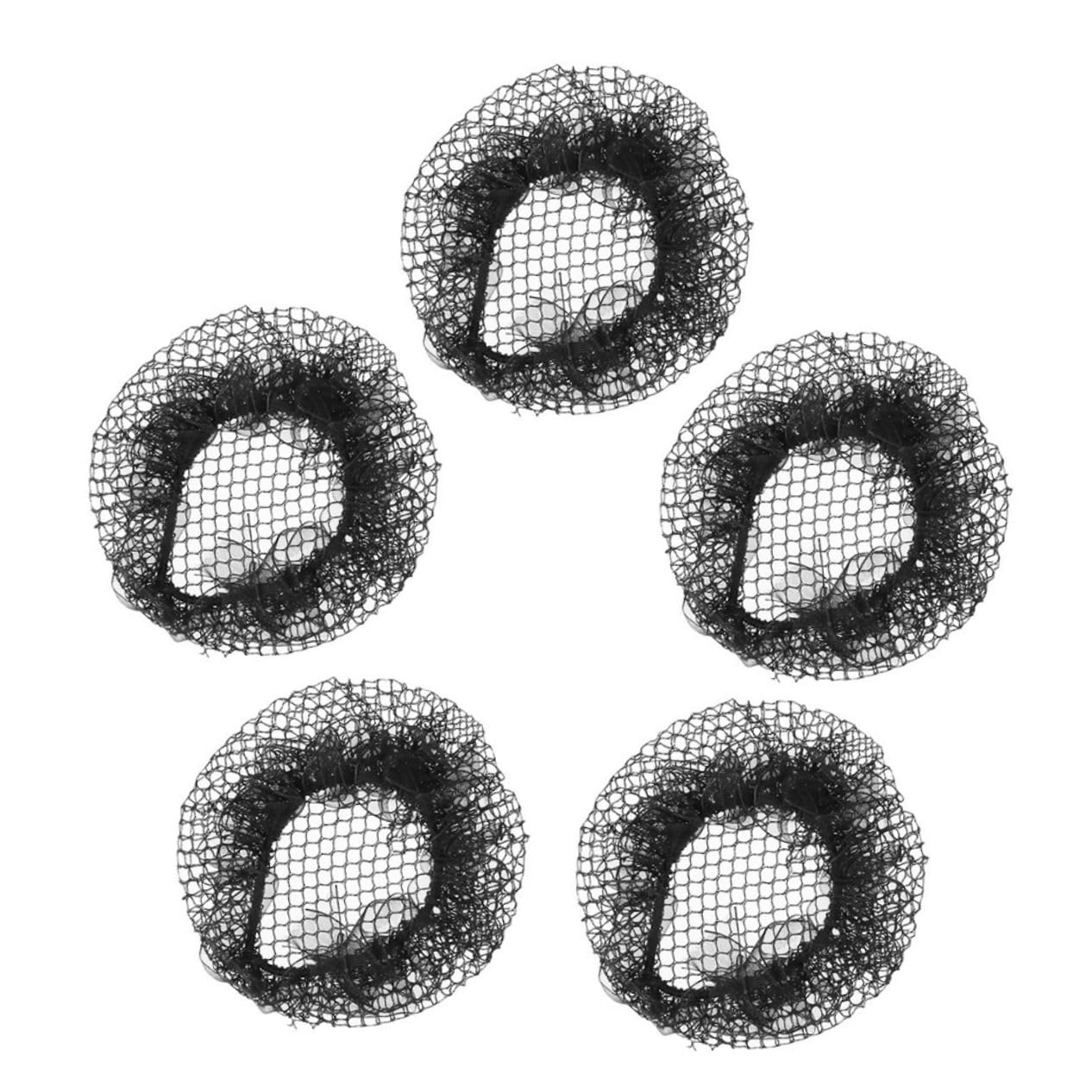20pcs High Elastic Ballet Headwear Net Hair Bun Cover Women Dance Accessories Hair Net