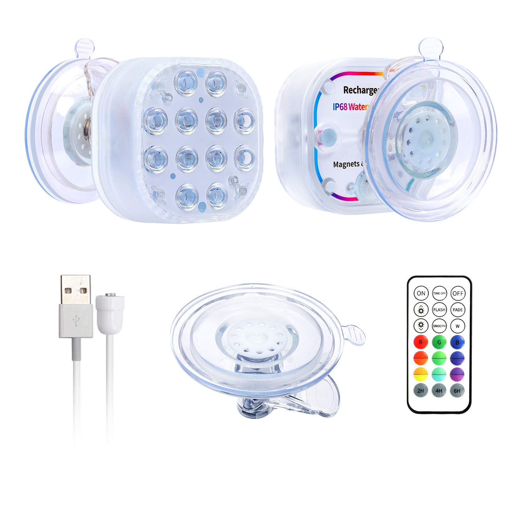 Amazon.com : VIDOME Rechargeable Pool Lights for above