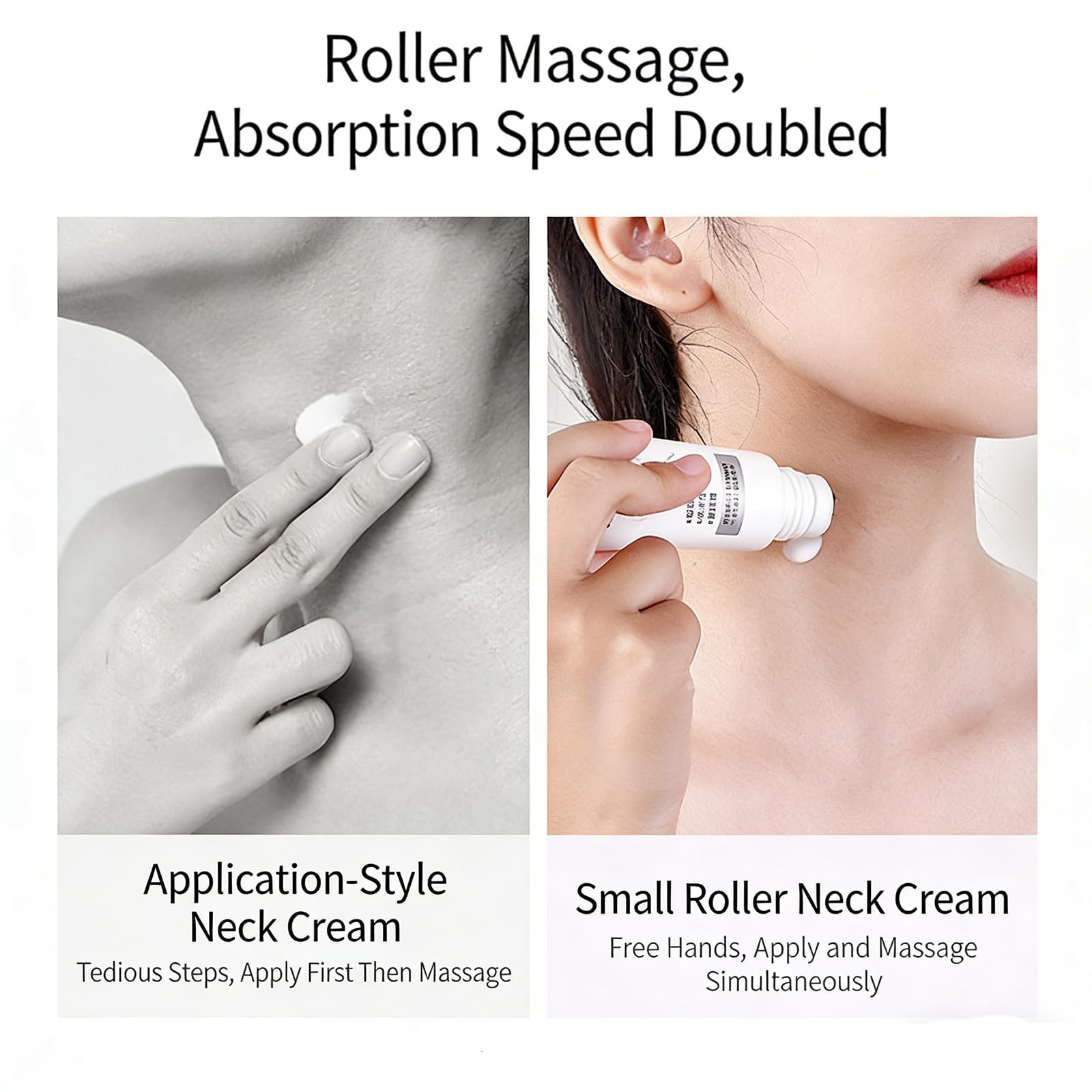 Magic Collagen Fullerene Neck Cream, kolagen Fullerene Tightening Neck Cream, redukuje zmarszczki i podwójny podbródek, głębokie nawilżenie, wygładza drobne linie, kremy do ujędrniania szyi (1)