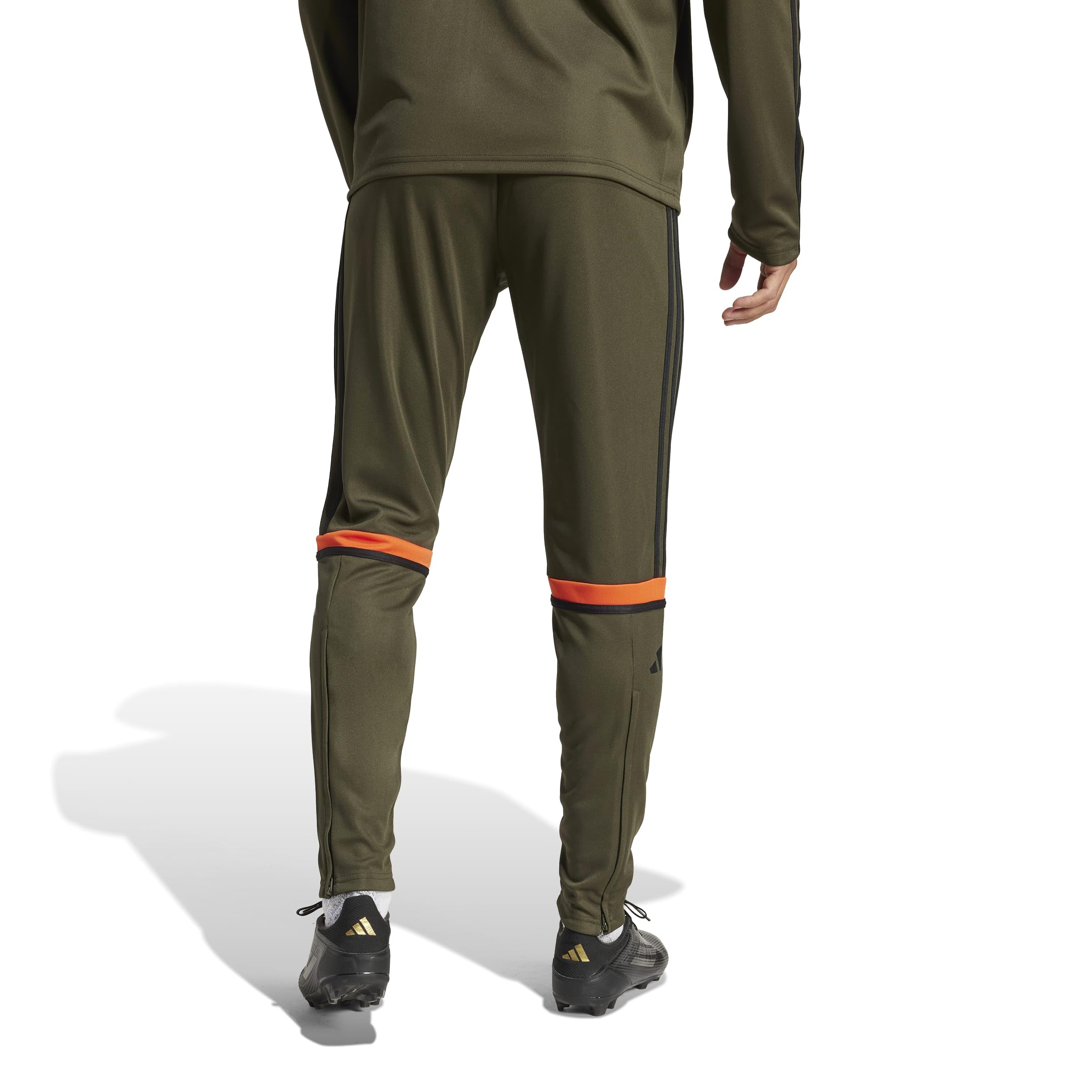 Adidas Herren SQUADRA25 Training Pant, Night Cargo/Black/Semi Impact Orange, L