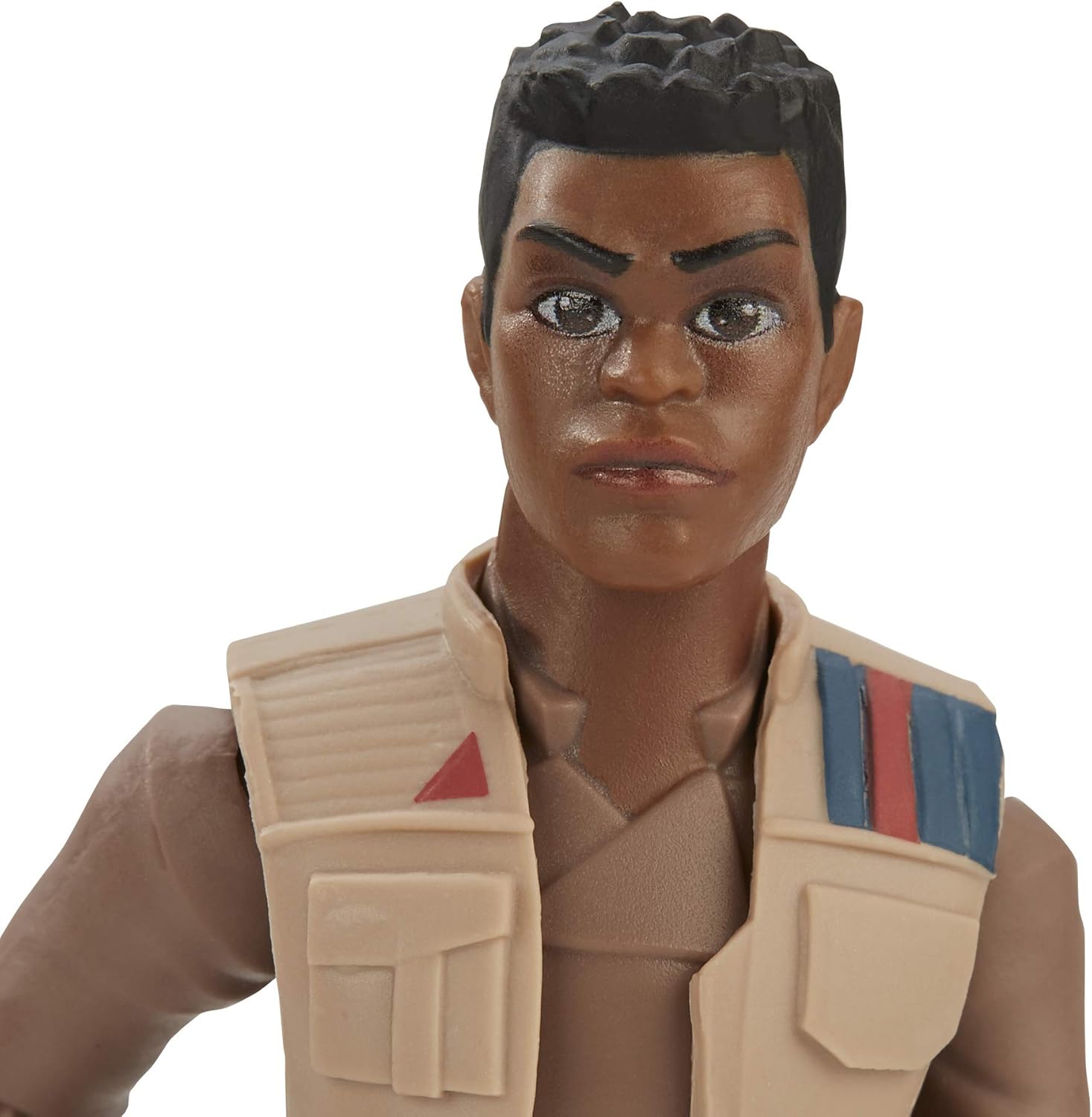 STAR WARS Galaxy of Adventures The Rise of Skywalker Finn 5"-Scale Action Figure Toy with Fun Blaster Action Movement