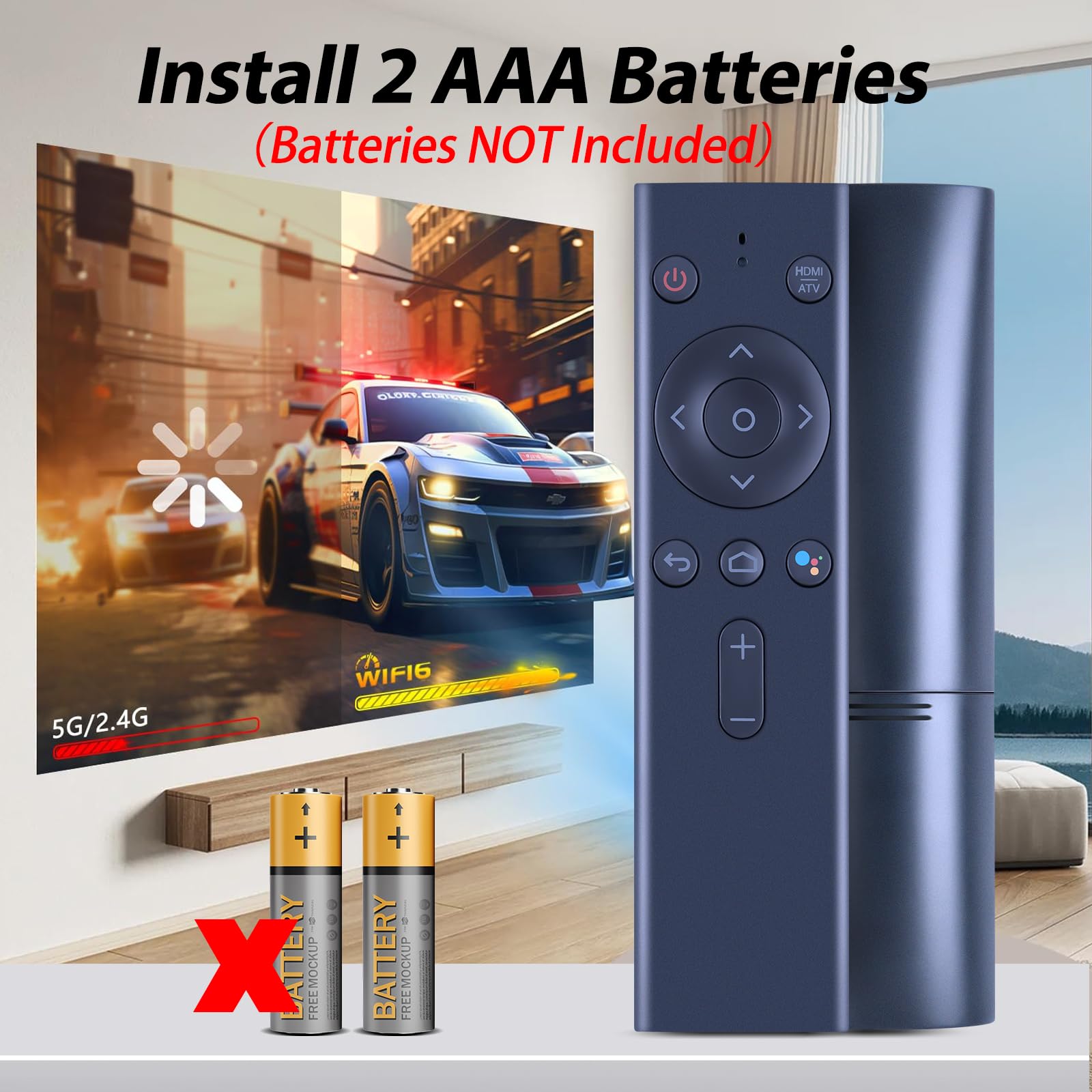 Amazon | Nebula Capsule II R2-D2対応の交換用音声リモコン。 | WDZP