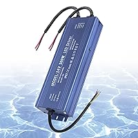 Vista 12 de Controlador LED de 12 V 200 W impermeable IP67, transformador LED ultra delgado de 110 V CA a 12 V CC 16.6 A 200 vatios silencioso convertidor