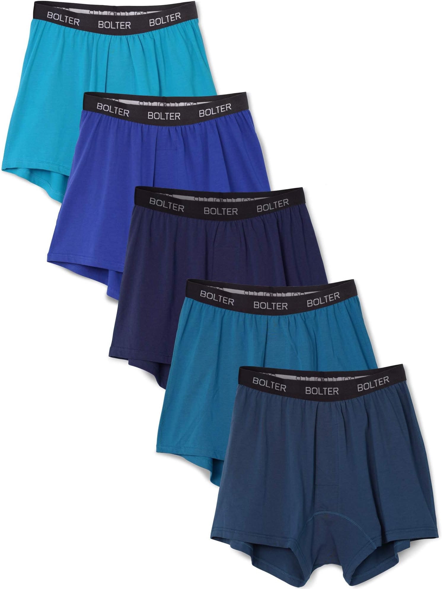- Men’s 5-Pack Cotton Stretch Boxers Shorts