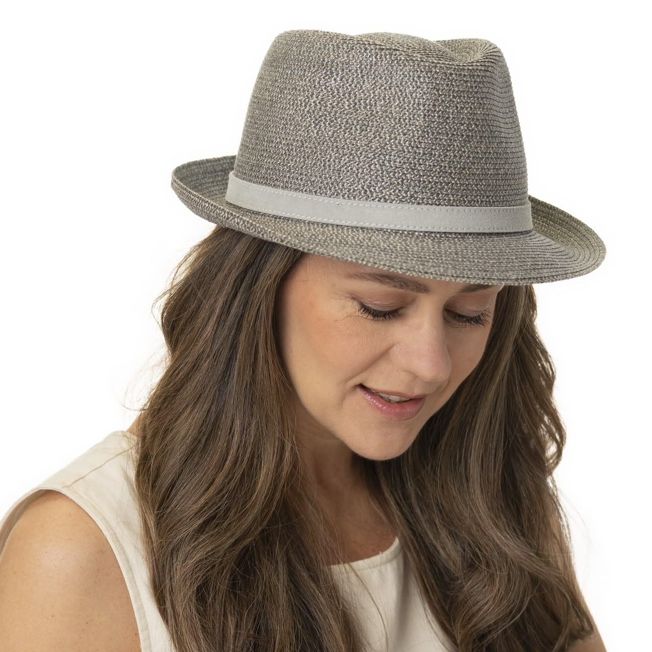 Mayser Zechbauer Trilby Hut Hanf Leinen UV-Schutz Ledergarnitur Made in EU Herren Sommer