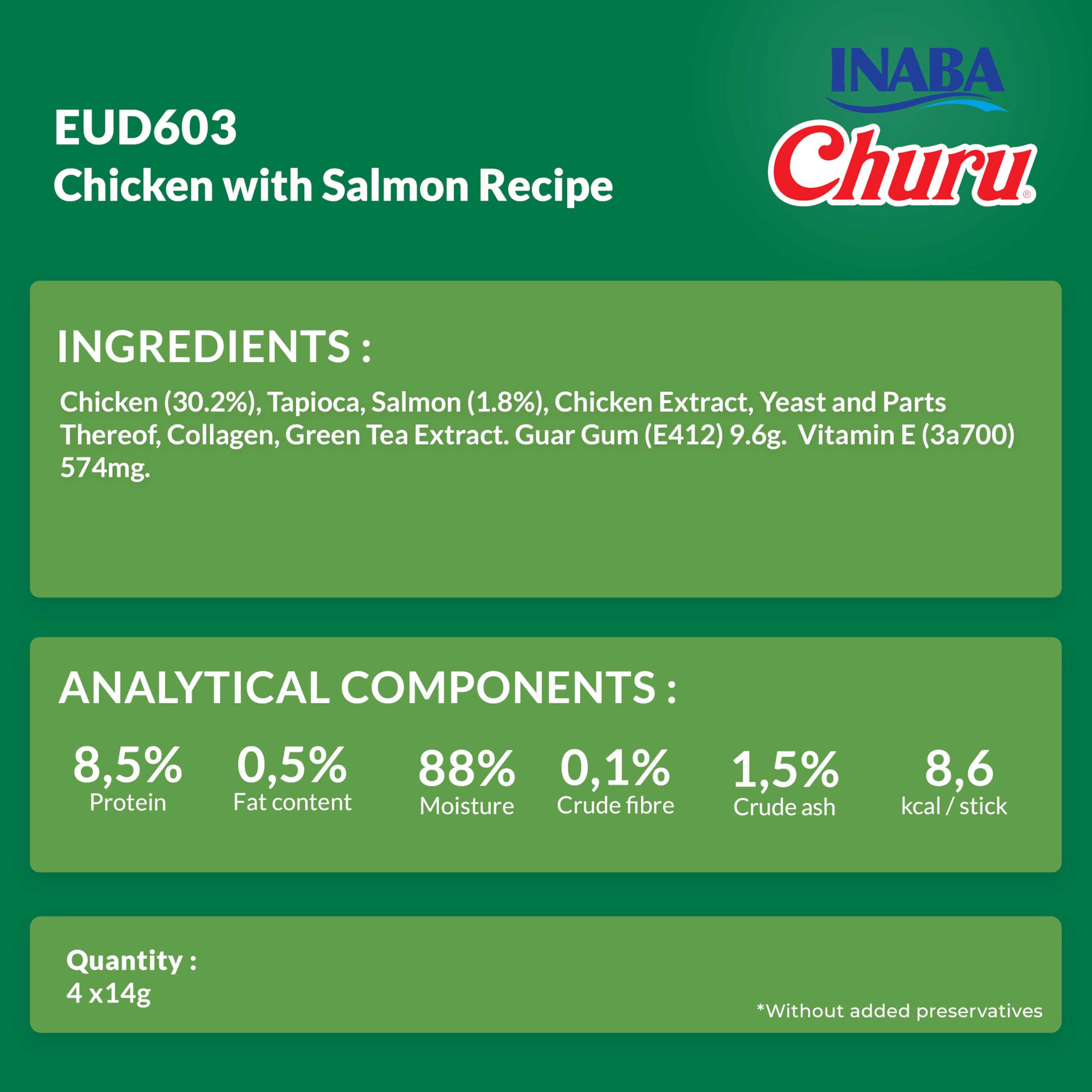 CHURU Dog Receta DE Pollo Display 12X56GR