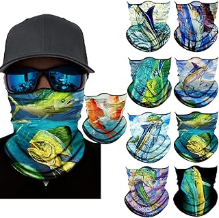 Neck Gaiter Mask,Bandana Gator Face Cover Mask Sun UV Protection,Neck Warmer Balaclava,Tube Face Scarf,Headband for Outdoor
