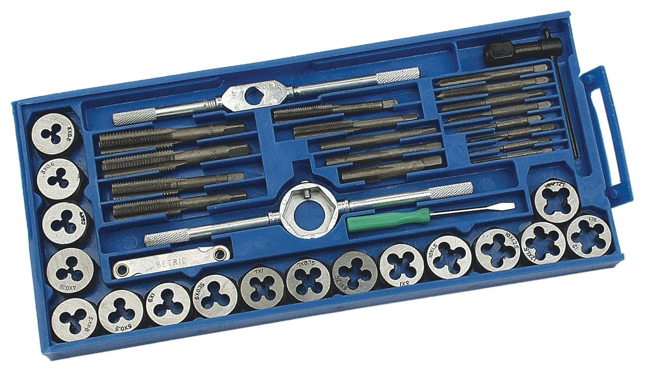 Brueder Mannesmann Werkzeuge Brueder Mannesmann M 53240 ThreadCutting Set