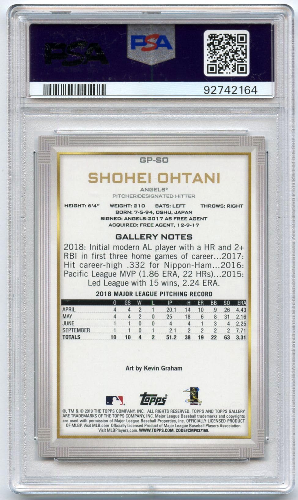 PSA 2019年記念カード　50名限定 PSA 2019年記念カード 50名限定 PSA 2019年記念カード 50名限定