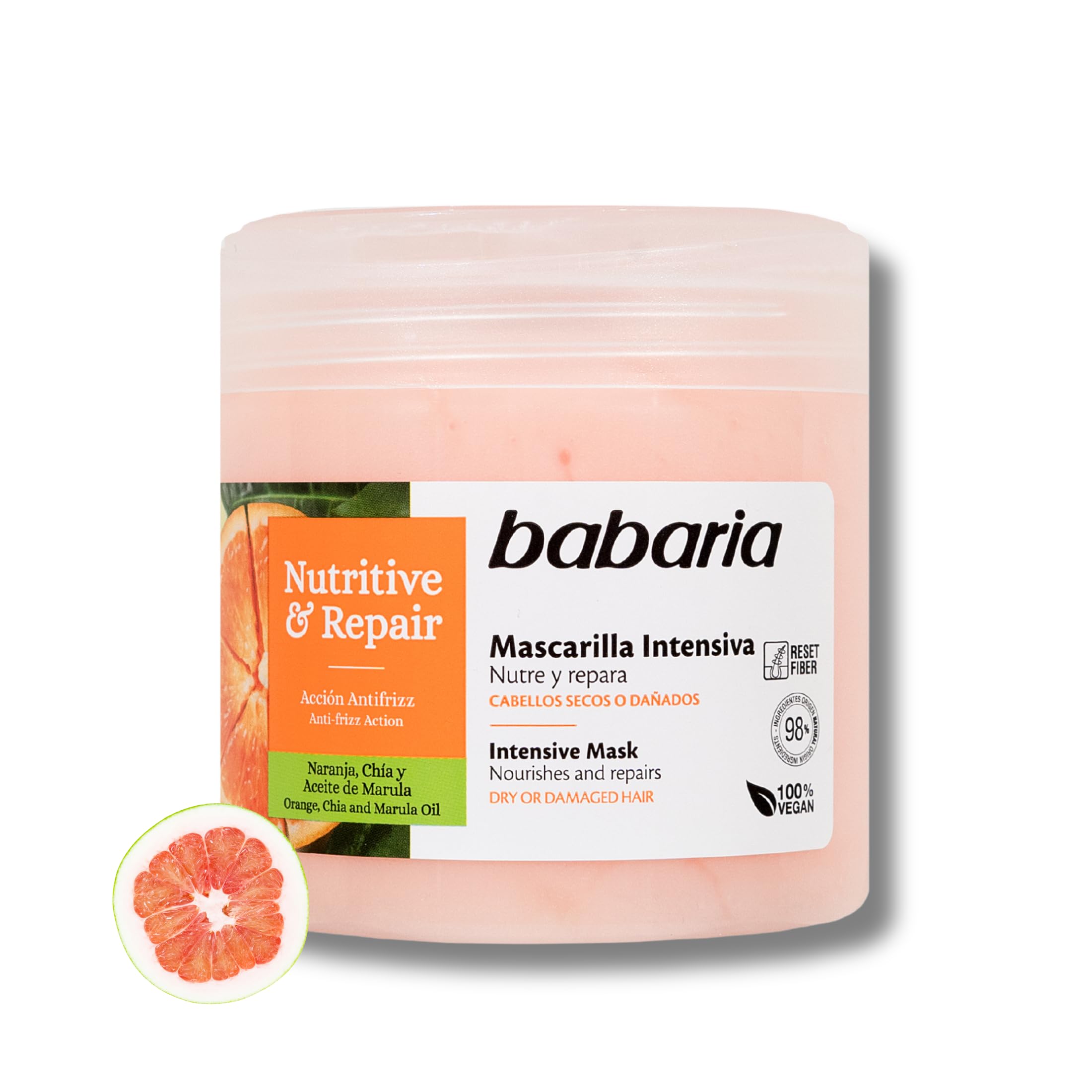 Babaria Mascarilla Intensiva para Pelo, 400ml