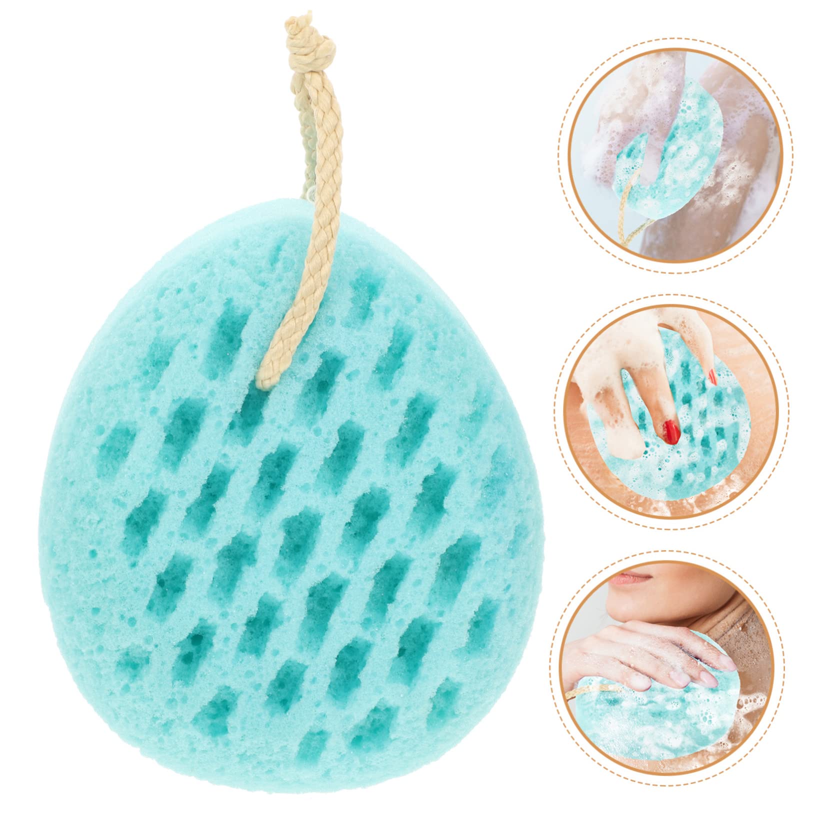 Healeved 5pezzi Spugna Esfoliante Per Morbida e Riutilizzabile Scrubber Per Schiena Materiale Stabile Frutta Perfetta Per Pulizia Della e Ricca
