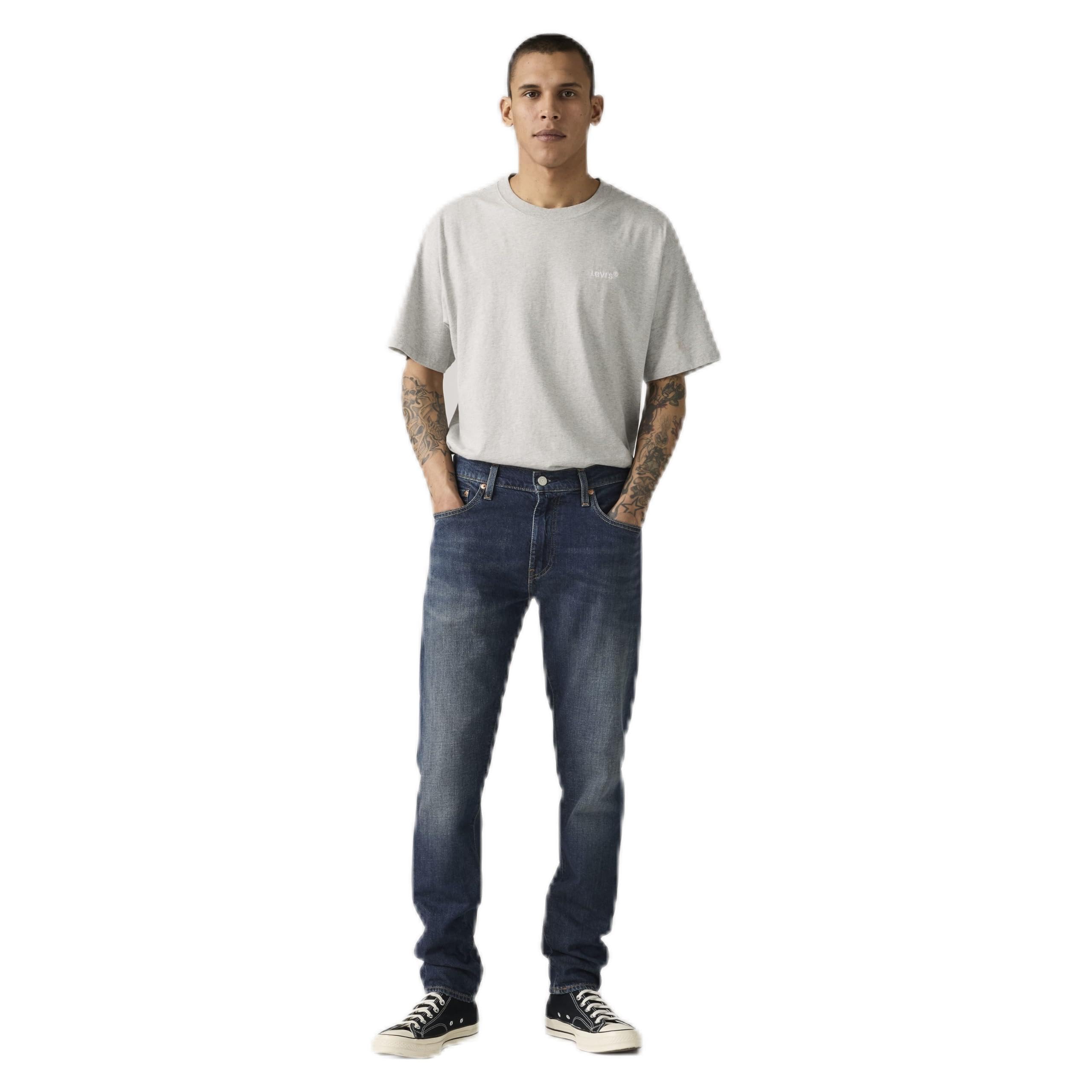 Levi's Men's Breaking News - Dark Wash Jeans 512 Low Rise, Tapered Fit, Blue (Breaking News), W36/L34