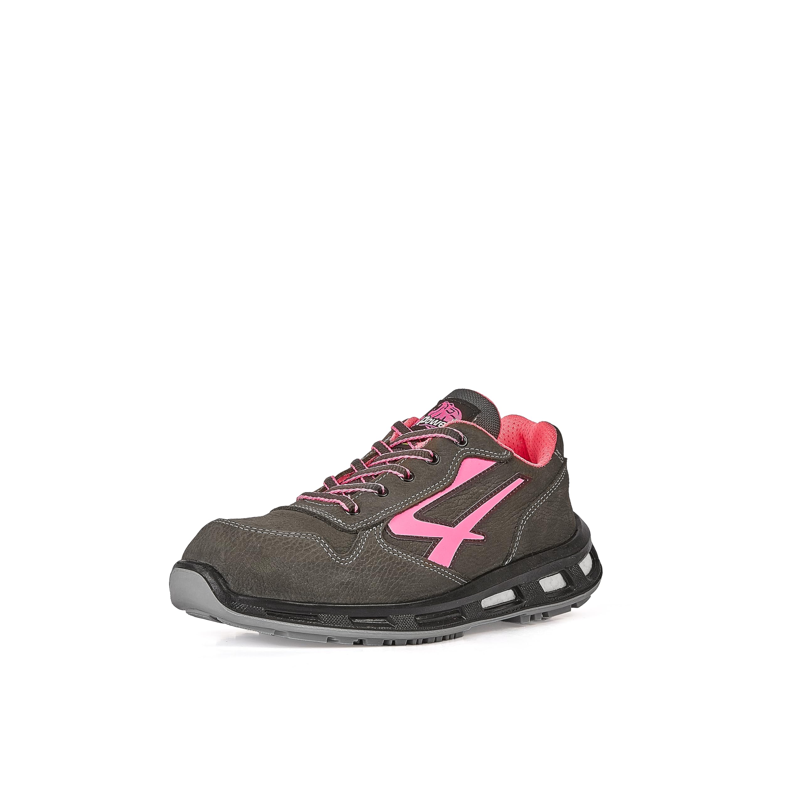 U-​Power Red Lion Candy, Scarpe Antinfortunistiche Unisex, Scarpe da Ginnastica in Pelle Leggere, Flessibili, Antiperforazione, con Suola Infinergy, con Puntale in Alluminio (42)