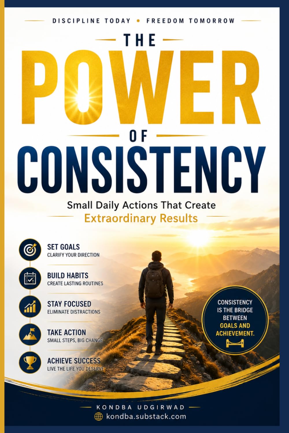 The Power of Consistency: Small Daily Actions to Build Better Habits, Stay Disciplined, Beat Procrastination, and Achieve Long-Term Success