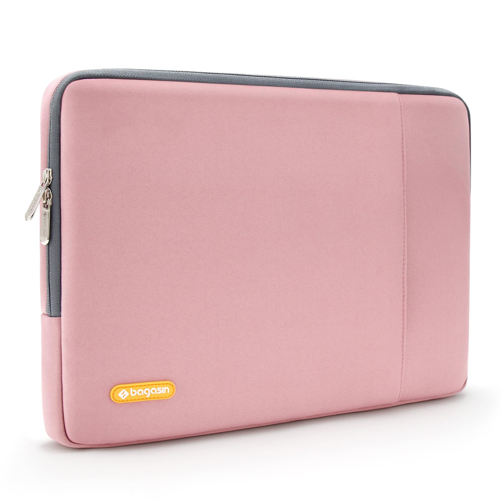 bagasin Laptophülle Case 15–16 Zoll, Laptop Sleeve mit Zubehörfach, kompatibel mit MacBook Air M5 A3448, M4 A3241, M3 A3114(2026–2023), Dell XPS, wasser- und schmutzabweisend mit Eck- und Kantenschutz