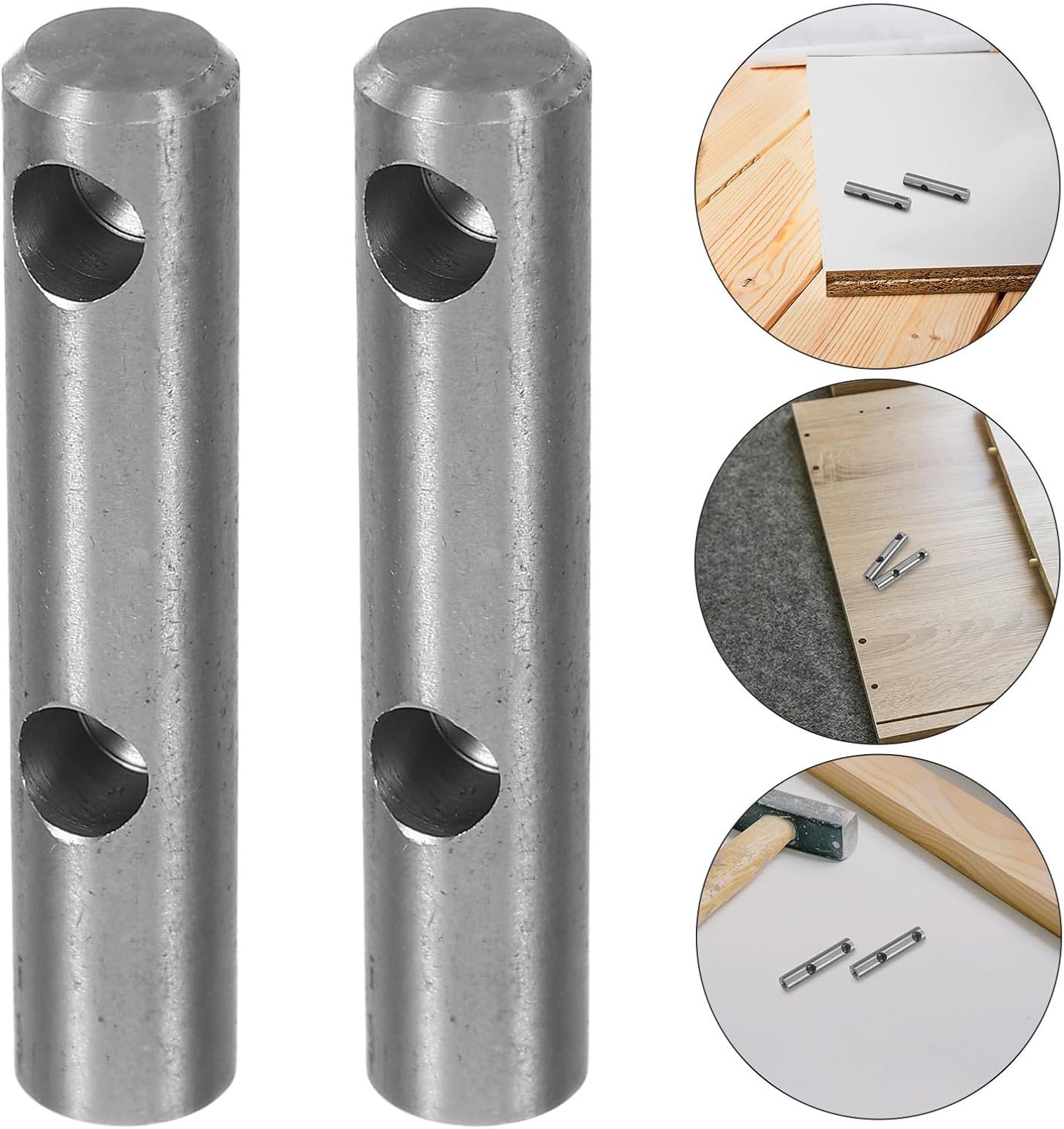 Didiseaon Stainless Steel Cabinet Connector Posts and Stable Support 2pcs Versatile Application for Rv Furniture Railings Hardware Suitable for Storage Racks and Decorative Railing