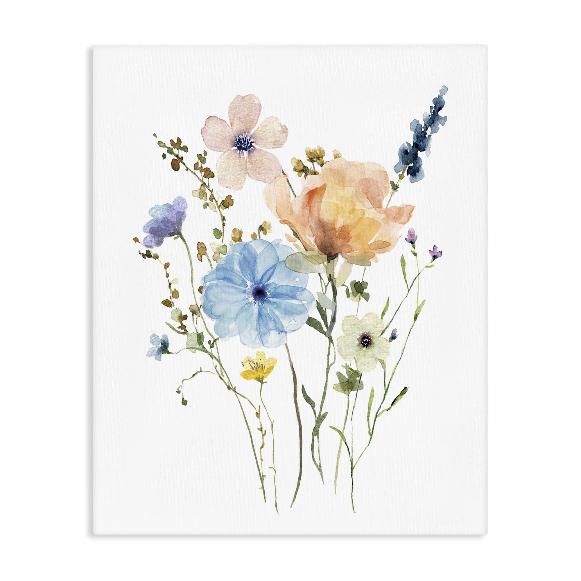 'Wildflower Sprig Bundle'| Canvas Art