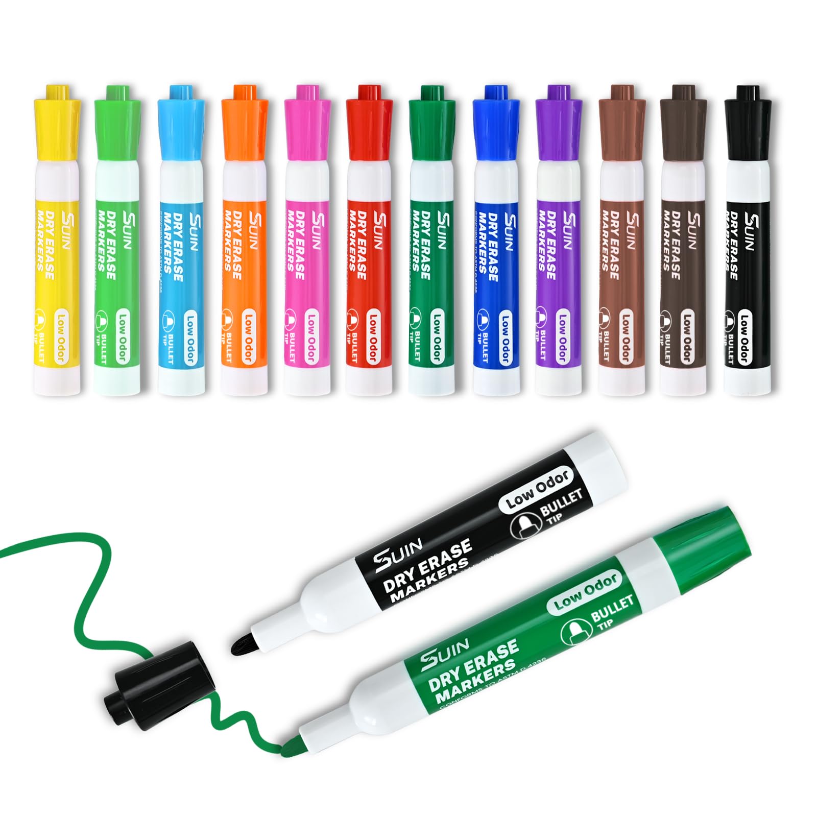 NimNik Whiteboard Pens Marker Pens - Smudge Free Dry Erase Markers - View #3