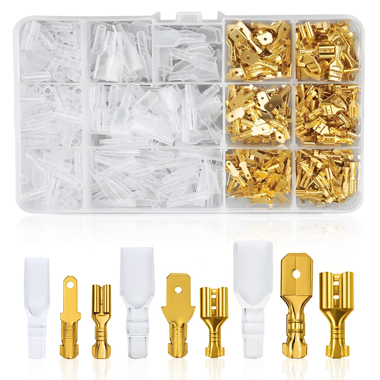 tlidfgeo Blade Receptacles Set, 480 Pieces