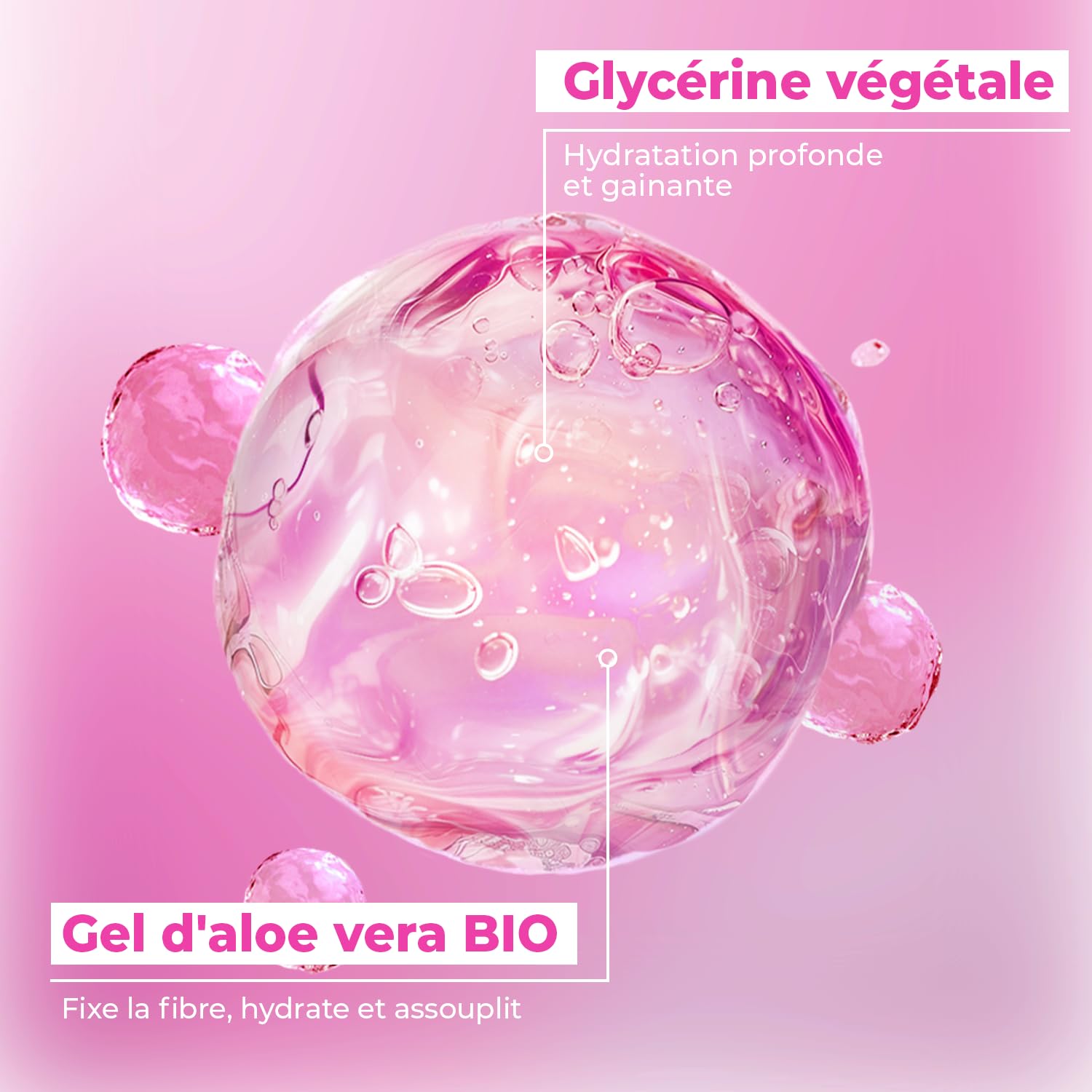 ENERGIE FRUIT - Fixierendes Gel für plattiertes Haar – 98 % Inhaltsstoffe natürlichen Ursprungs – Aloe Vera – ohne weiße Rückstände – ohne Kartoneffekt – langer Halt – 140 ml