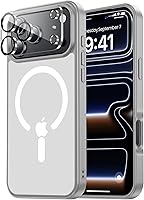 Vista 41 de Funda Magnética para iPhone Air Compatible con MagSafe Resistente a Caídas de 16 Pies Cubierta Trasera con Sensación de Piel Mate a Prueba de Golpes