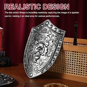 Angoily Shield Toy, 2PCS Medieval Knight Costume Kids Accessories, Boys Girl Captain Guard Armour Pretend Play for Outdoor, Halloween Cosplay Party