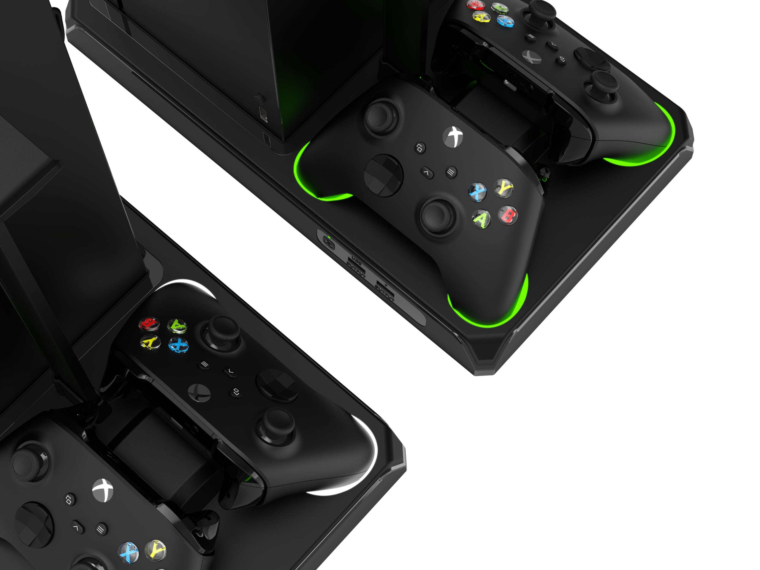 Imp Gaming DLX Twin Charging Tower with Cooling Fans & Game Storage Stand Xbox Series X