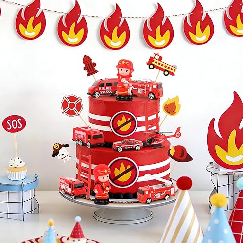 Miniatura 226 de Hooqict 26 piezas de decoraciones de pasteles de los años 80 y 90, decoraciones retro de los años 80 de hip hop con bolas de purpurina para cupcakes