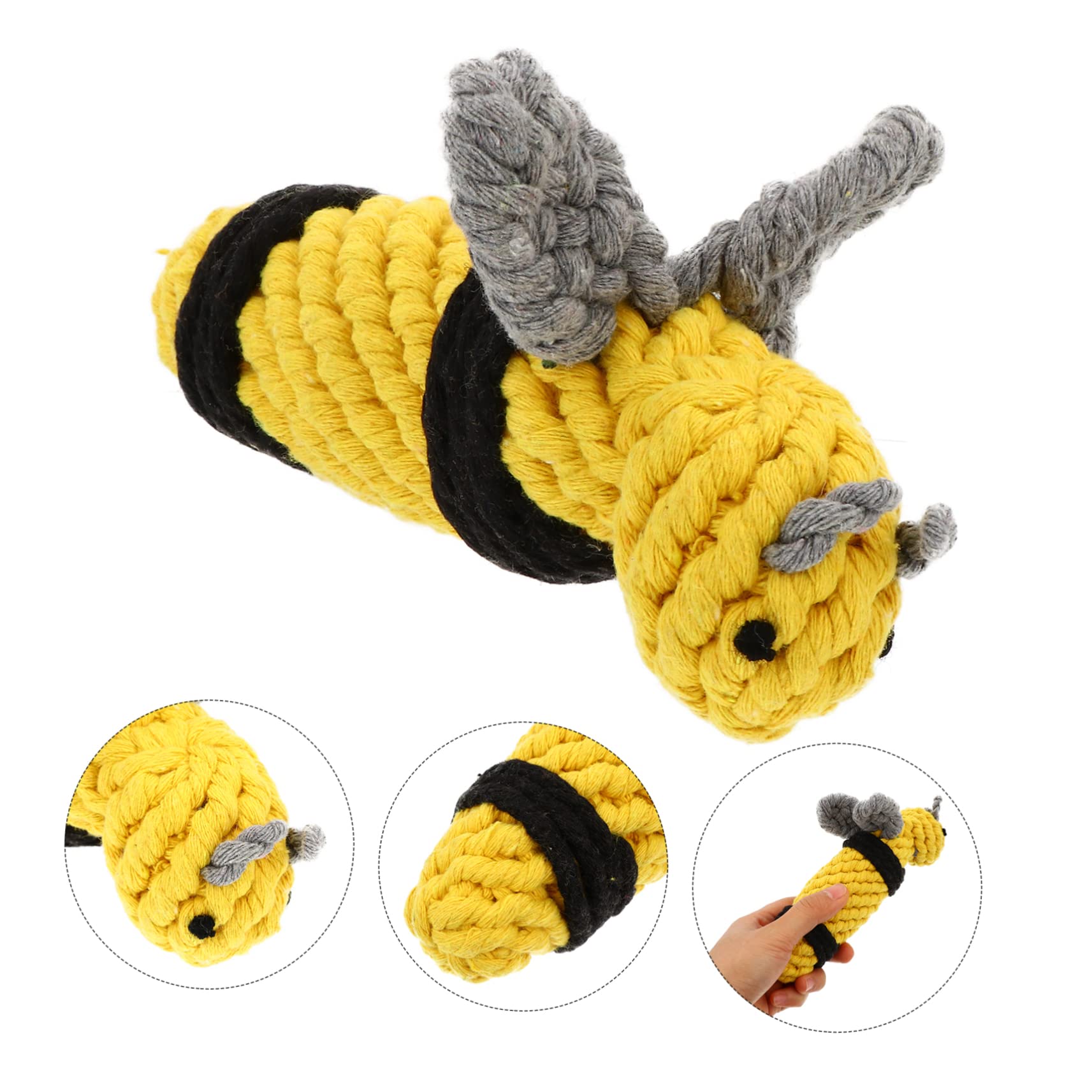 Mikikit 1pc Adorable Chewing for Dogs Pet Training Supply Rope for Chewers Interactive Play Engaging Puppy Teasing