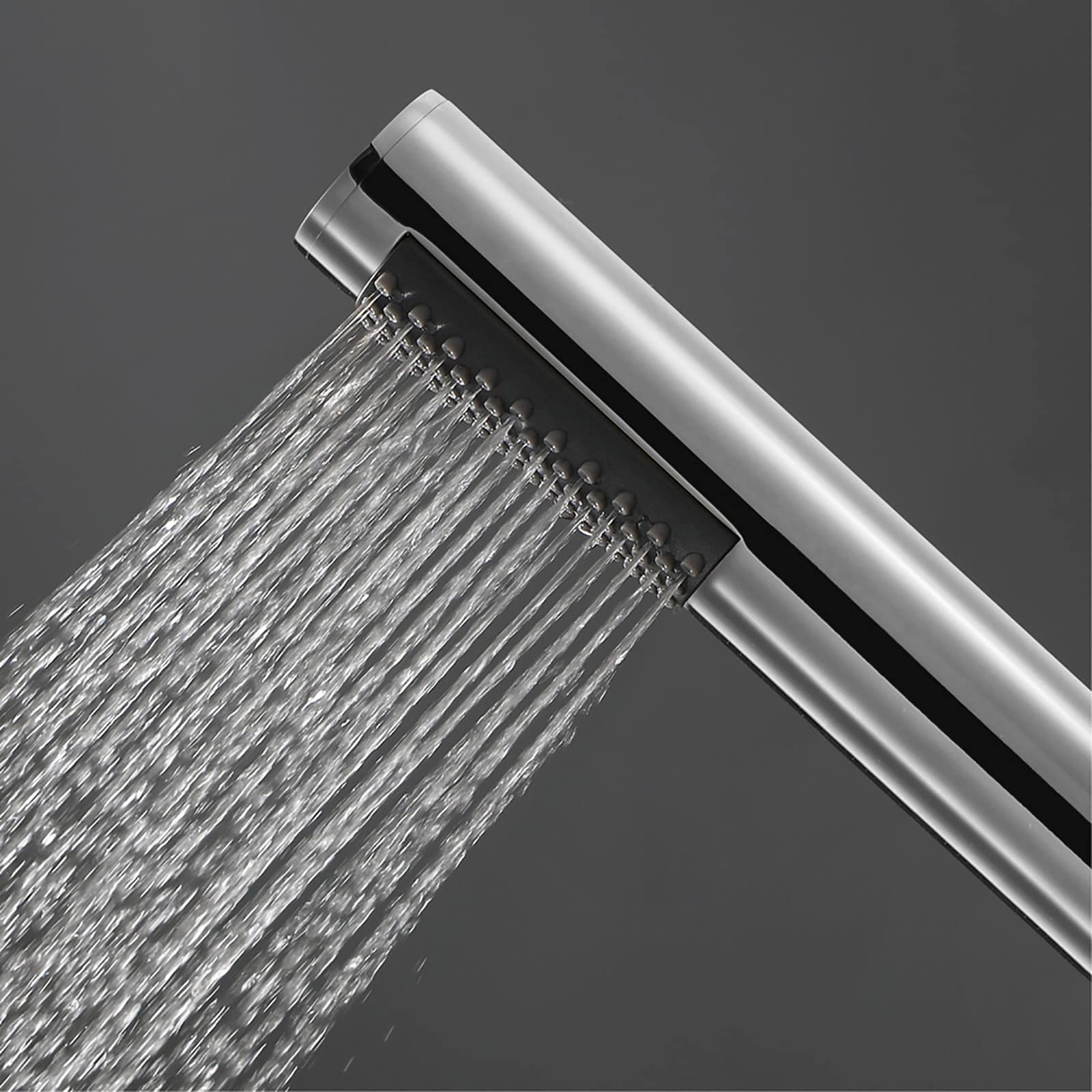 Alcachofa Ducha Alta Presión, Cobre Antical Alcachofa de Ducha de Mano con Manguera Acero Inoxidable 1.5M, Soporte, G1 / 2 Ajuste Universal Cromado Duchas de Baño Alcachofa, Fácil de Instalar