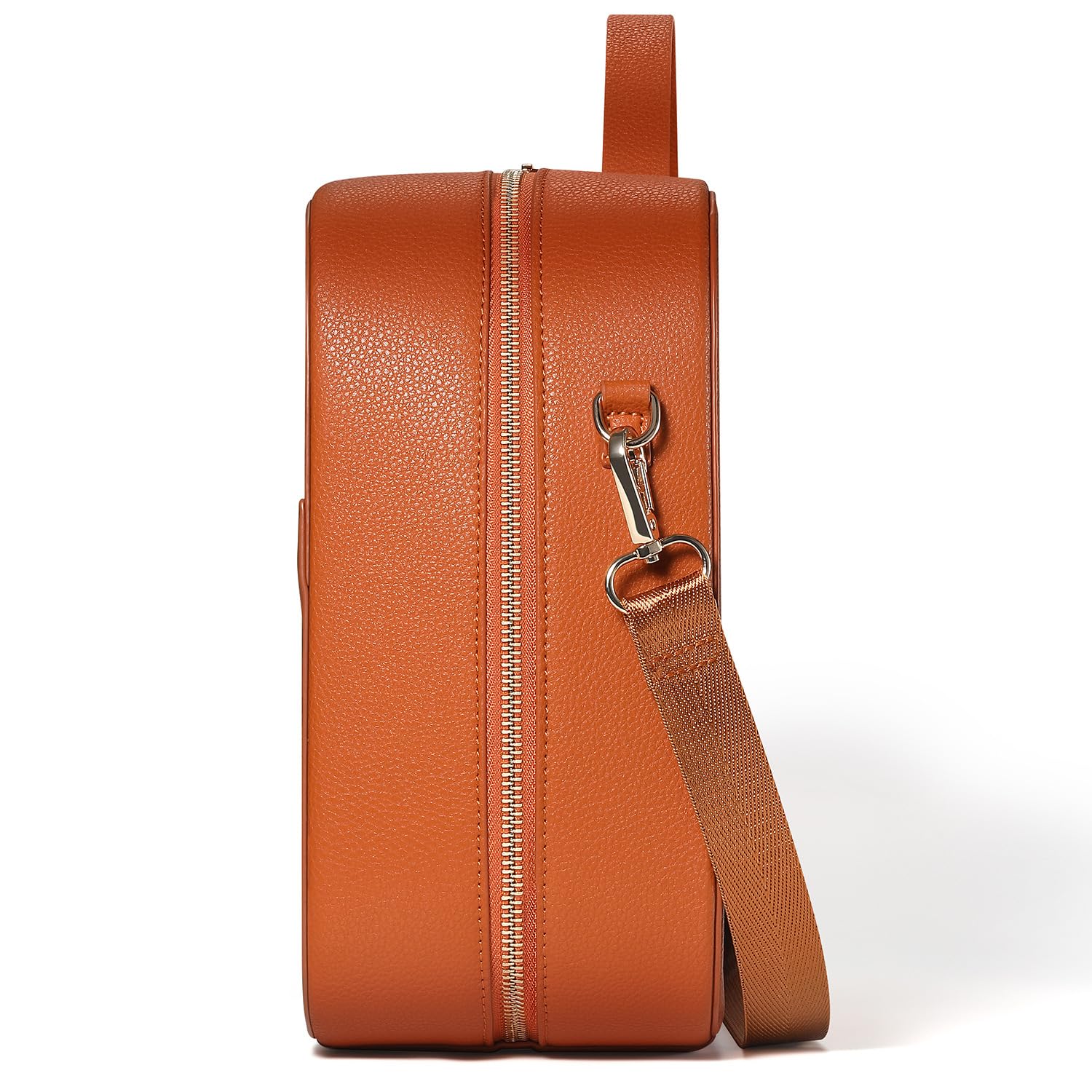 Borsa di stoccaggio per gli occhiali Vision Pro per la realtà virtuale, borsa antiurto per il trasporto a spalla, borsa da viaggio di grande spazio, custodia portatile per lo stoccaggio (Marrone)