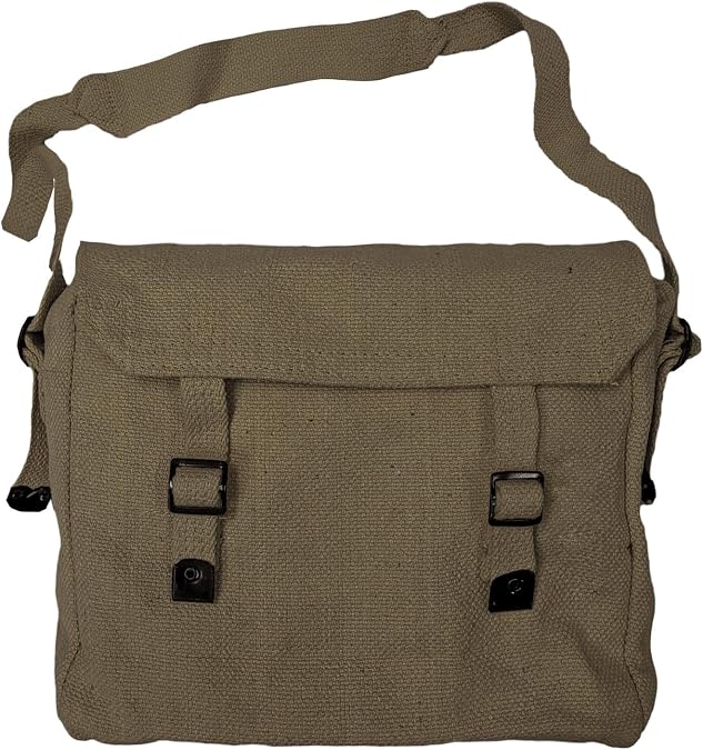 OUTBOUND Small Canvas Webbing Messenger Bag | Canvas