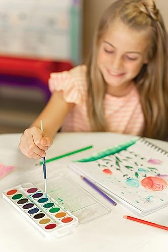 Vista 13 de Prang Juego de pintura ovalada para acuarela, 8 colores surtidos, 1 unidad