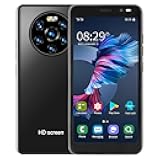 VBESTLIFE Unlocked Android Smartphone, 4GB+512MB, with 5.45in Display, 2MP Rear Camera, 3G Dual Card Dual Standby Mobile Phone(Black)