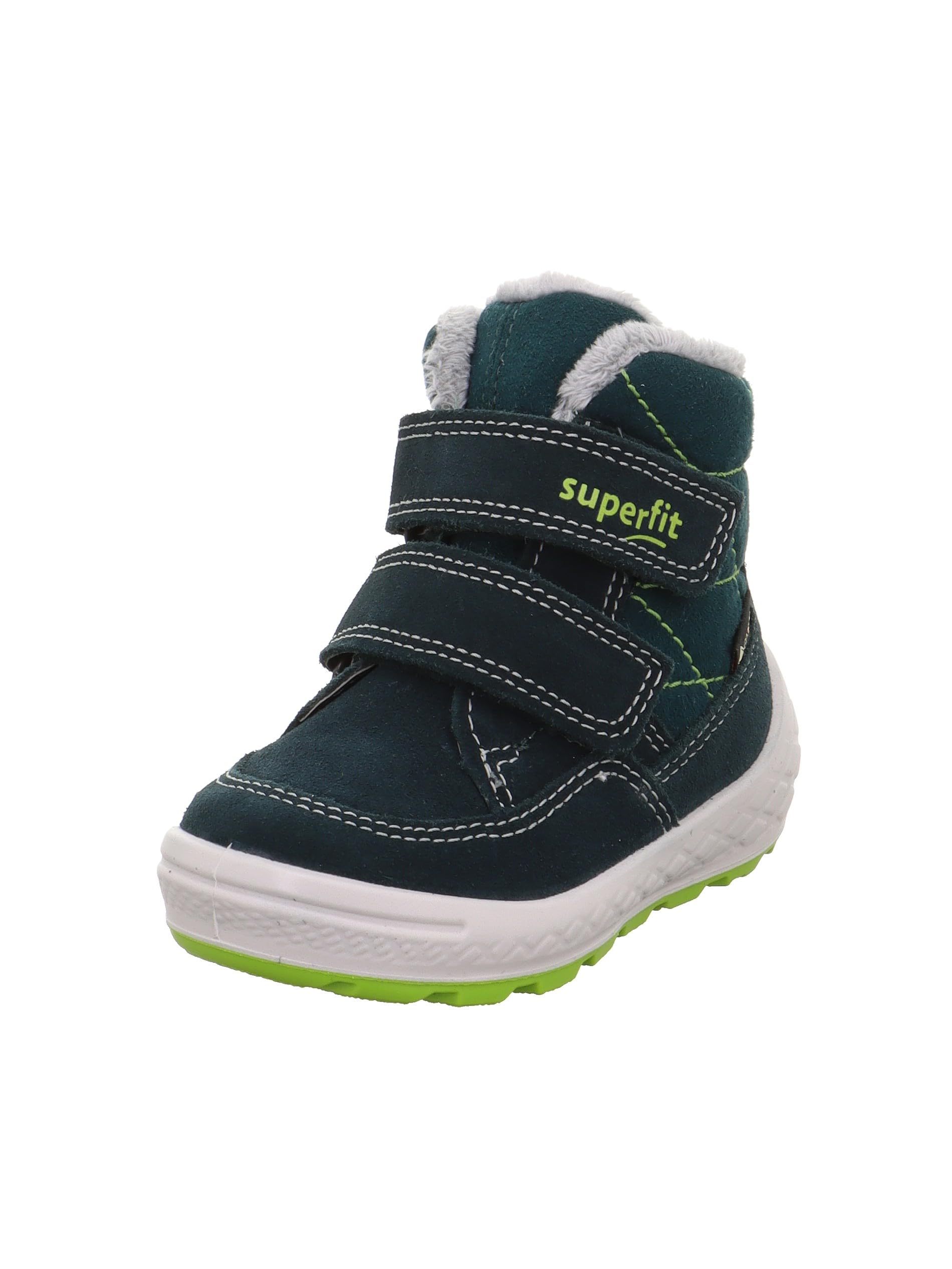 Superfit Jungen Baby Jungen Groovy 2.0 Baby Jungen Warm Gefütterte Gore-tex Grün/Hellgrün 7010Stiefel