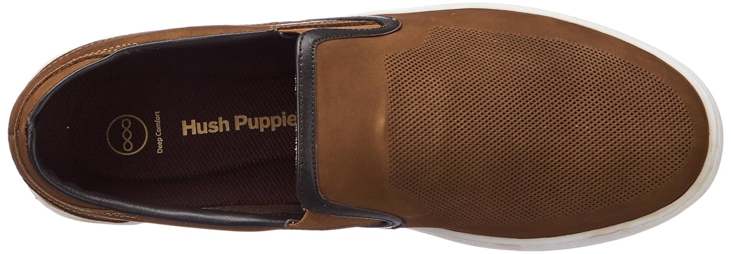 Hush Puppies Men's Smith PERF Slip ON E Casual Shoes 6