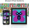 Divoom Pixoo - Pixel Art Digital Picture Frame APP Control with 16x16 LED Display - Cool Animation Frame Wall/Table Mount for Game Room and Nightstand - Black