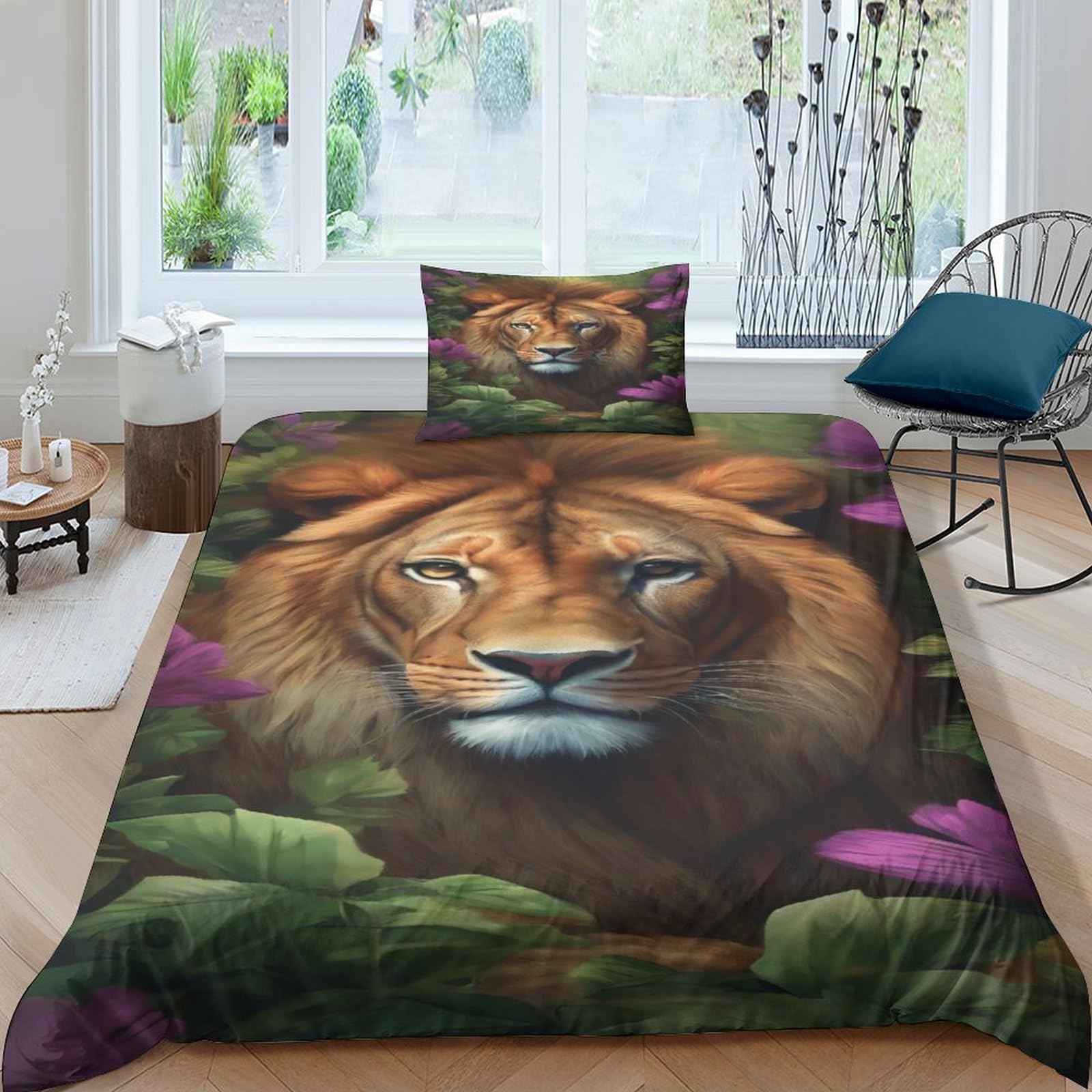 Parure de lit enfant microfibre 135x200, housse de couette 3D pour décorer sa chambre