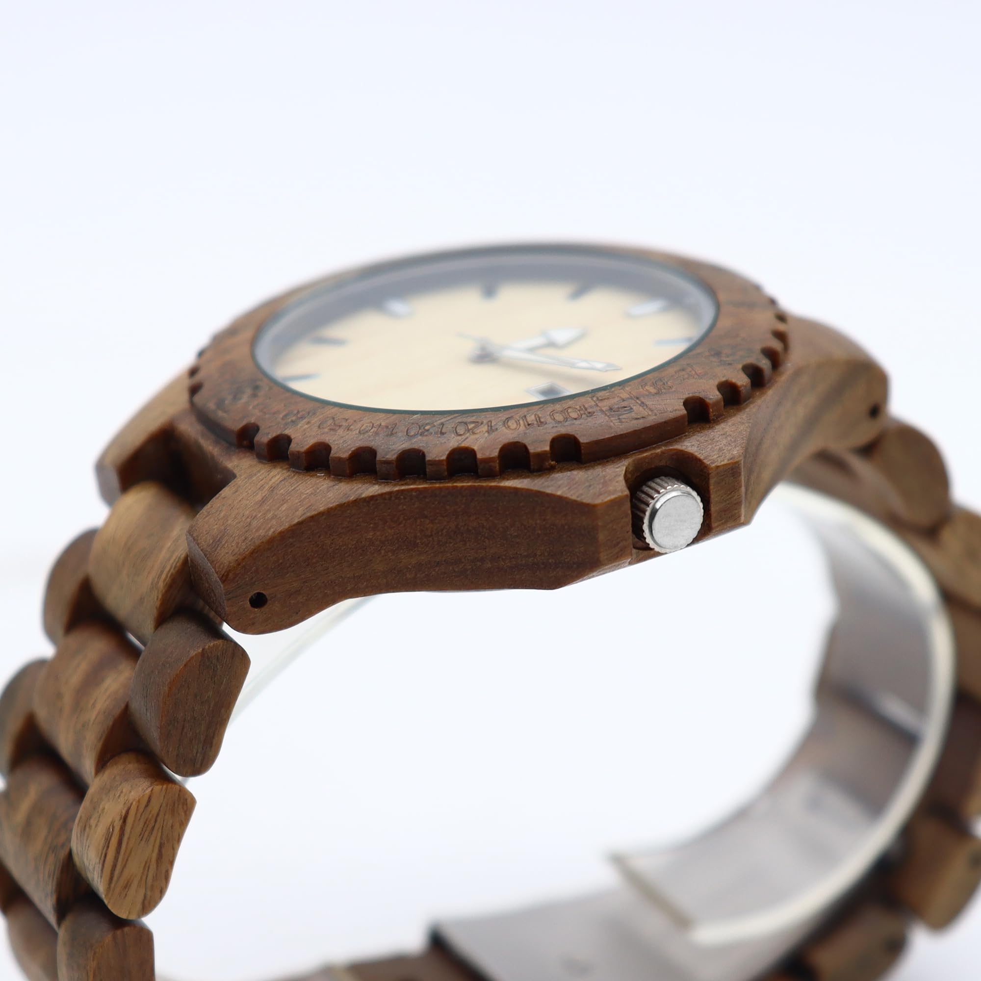 Regalo personalizado para hombres – Reloj de madera grabado personalizado, 8º aniversario de boda para marido, regalo del día del padre para marido, regalo de cumpleaños para marido