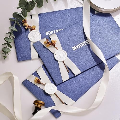 Miniatura 6 de YAMA Cinta de satén de doble cara, 58 pulgadas, 25 yardas para envolver paquetes de regalo, diseño floral, fabricación de clips de lazo,