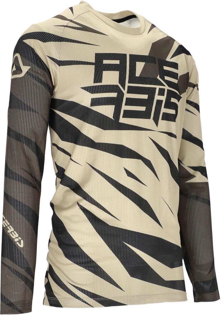 Acerbis MX J-Windy 4 Maglia Motocross, Sabbia/Nero, M