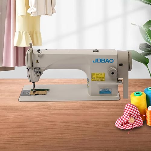 Miniatura 6 de Máquina de coser de tapicería Inrial 550W, soporte de mesa, 3500 s.p.m máximo, para el hogar, sastre, fabricantes de cortinas Alteration Store