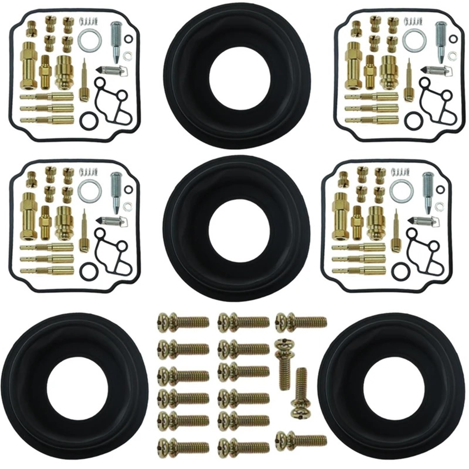 Diafragma del Émbolo Flotador Sistema De Combustible para Motocicleta para FZR400 1986-1990