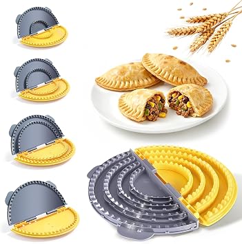 Quesadilla Maker&Tortilla Crimper for Crusts,Detachable&Adjustable Sealer