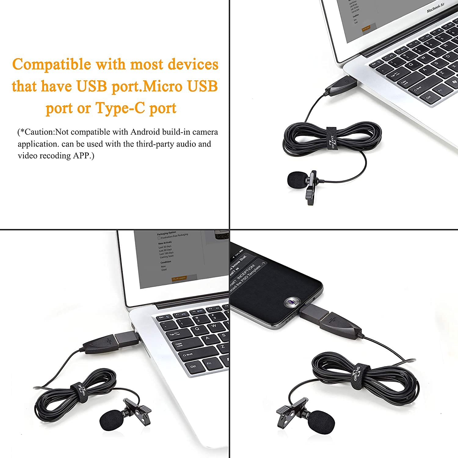 Microphone De Conférence USB Avec Micro à Condensateur