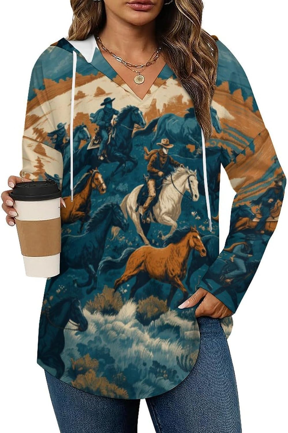 Women Fashion Tops Hoodies for Women Pullover Sweatshirts Casual Long SLeeve Shirts Loose Lightweight Workout